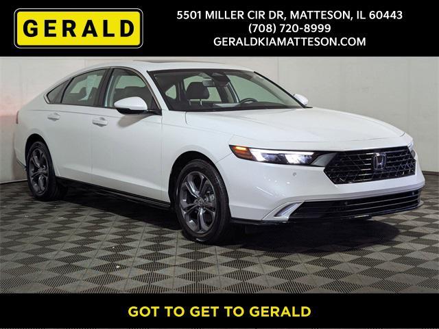 used 2024 Honda Accord Hybrid car, priced at $31,997