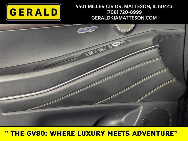 used 2022 Genesis GV80 car, priced at $36,500