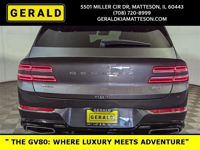 used 2022 Genesis GV80 car, priced at $36,500