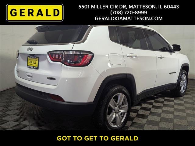 used 2022 Jeep Compass car, priced at $21,989