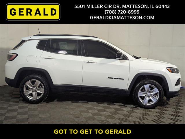 used 2022 Jeep Compass car, priced at $21,989