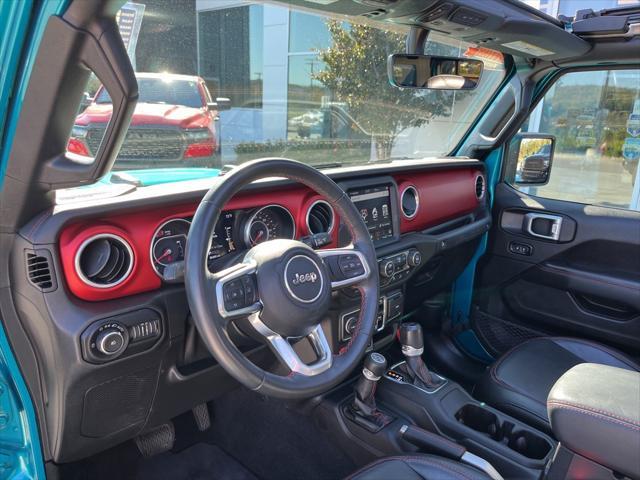 used 2020 Jeep Wrangler Unlimited car, priced at $44,552