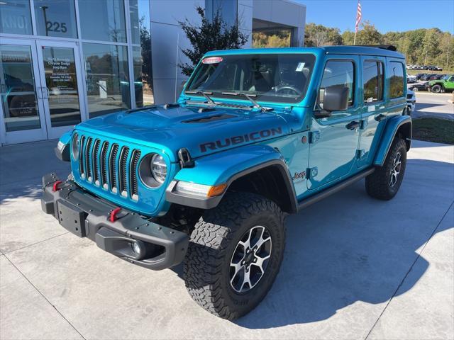 used 2020 Jeep Wrangler Unlimited car, priced at $44,552