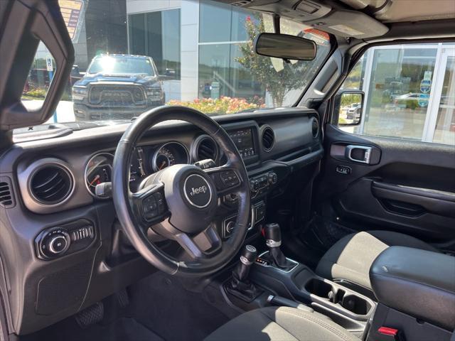 used 2021 Jeep Wrangler car, priced at $25,923