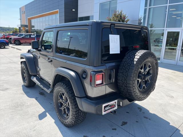 used 2021 Jeep Wrangler car, priced at $25,923