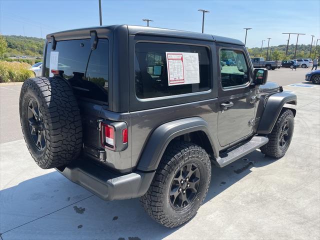 used 2021 Jeep Wrangler car, priced at $25,923