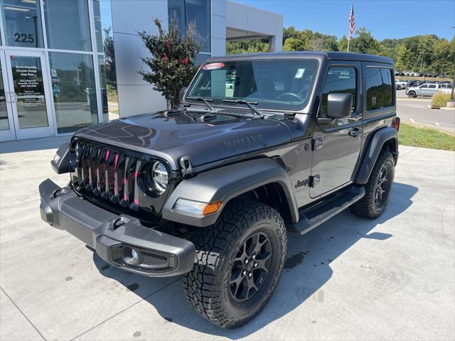 used 2021 Jeep Wrangler car, priced at $25,923