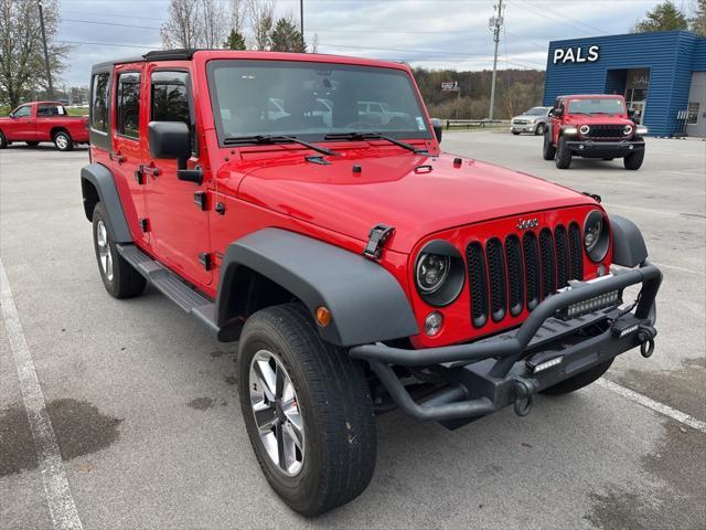 used 2016 Jeep Wrangler Unlimited car, priced at $21,567