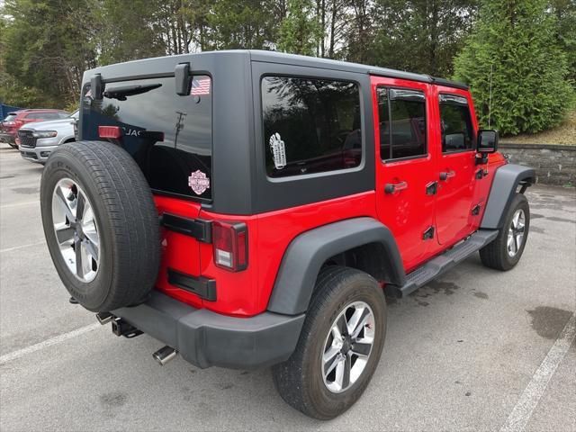 used 2016 Jeep Wrangler Unlimited car, priced at $21,567