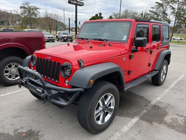 used 2016 Jeep Wrangler Unlimited car, priced at $21,567