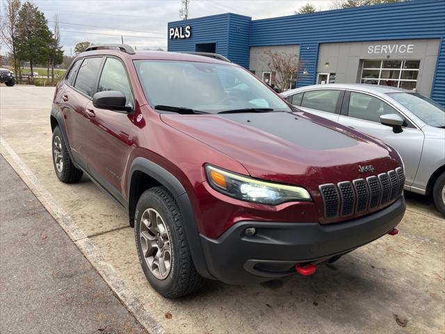 used 2021 Jeep Cherokee car, priced at $27,771