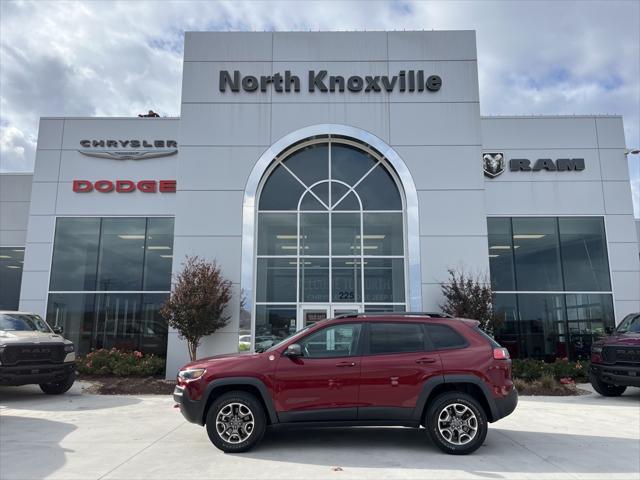 used 2021 Jeep Cherokee car, priced at $27,771