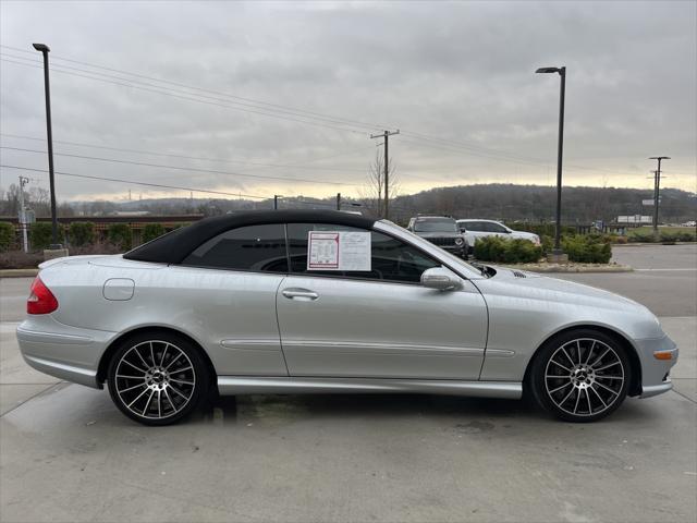 used 2009 Mercedes-Benz CLK-Class car, priced at $14,380