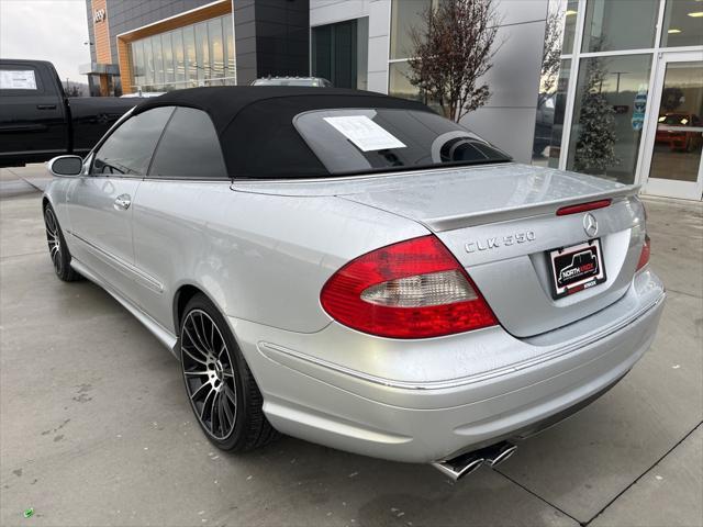 used 2009 Mercedes-Benz CLK-Class car, priced at $14,380