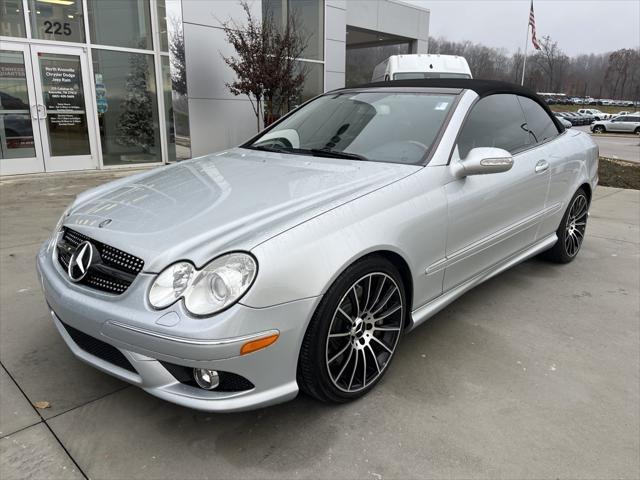 used 2009 Mercedes-Benz CLK-Class car, priced at $14,380