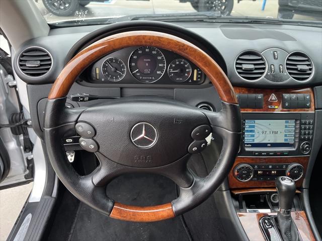 used 2009 Mercedes-Benz CLK-Class car, priced at $14,380