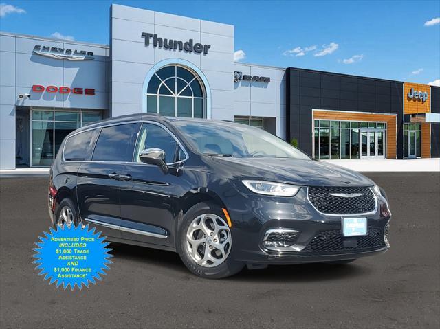 used 2022 Chrysler Pacifica car, priced at $29,235