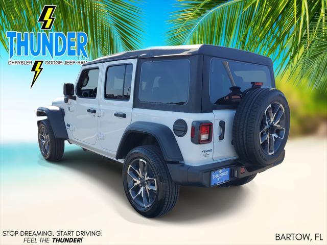 new 2025 Jeep Wrangler 4xe car, priced at $49,995