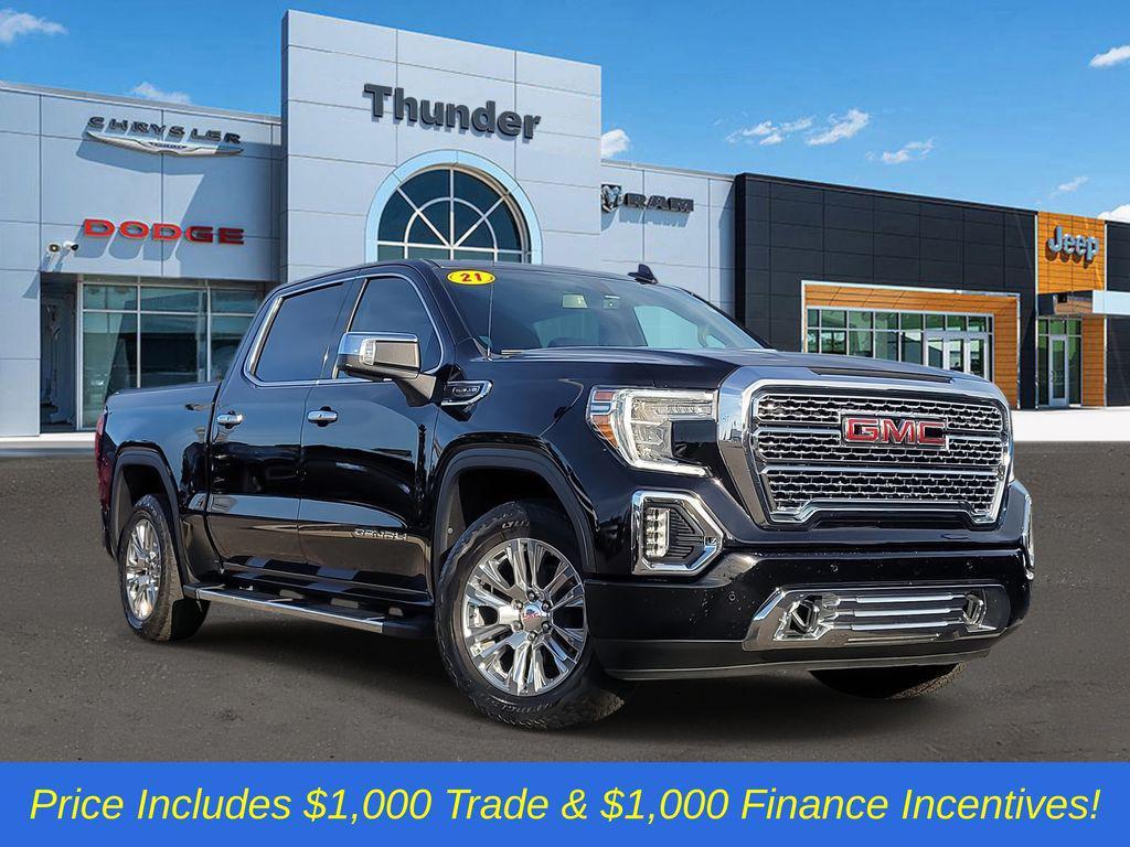 used 2021 GMC Sierra 1500 car, priced at $44,427