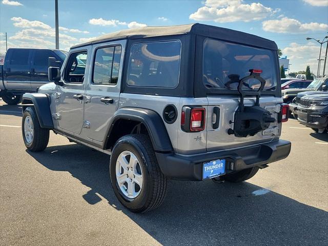 used 2021 Jeep Wrangler Unlimited car, priced at $34,565