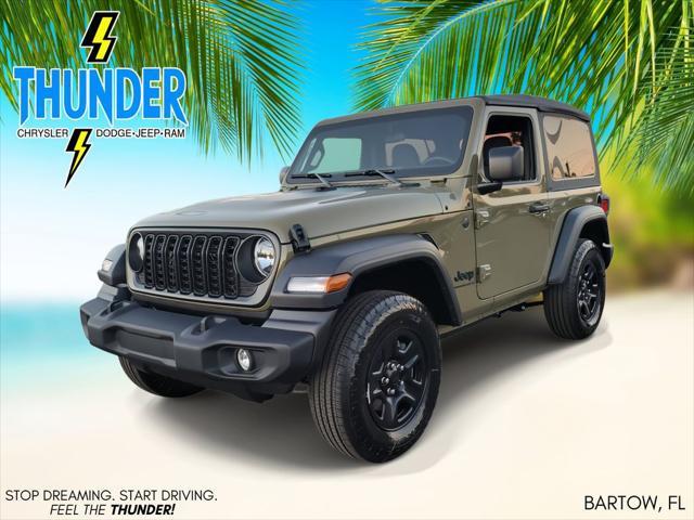 new 2025 Jeep Wrangler car, priced at $37,626