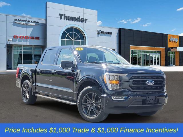 used 2022 Ford F-150 car, priced at $37,899