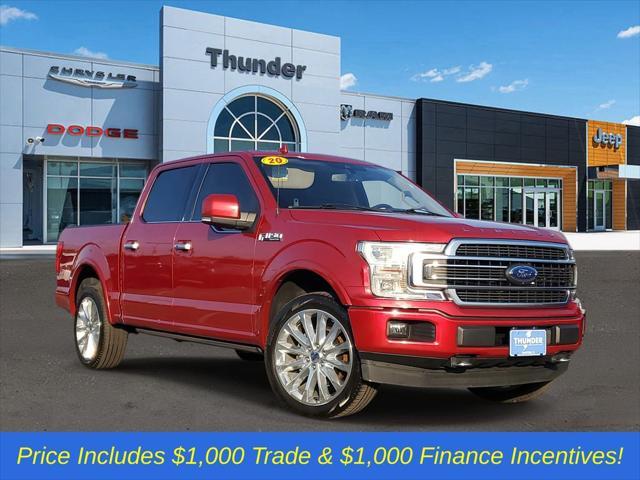used 2020 Ford F-150 car, priced at $38,686