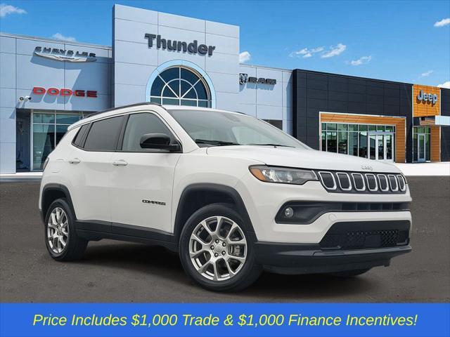 used 2022 Jeep Compass car, priced at $23,916