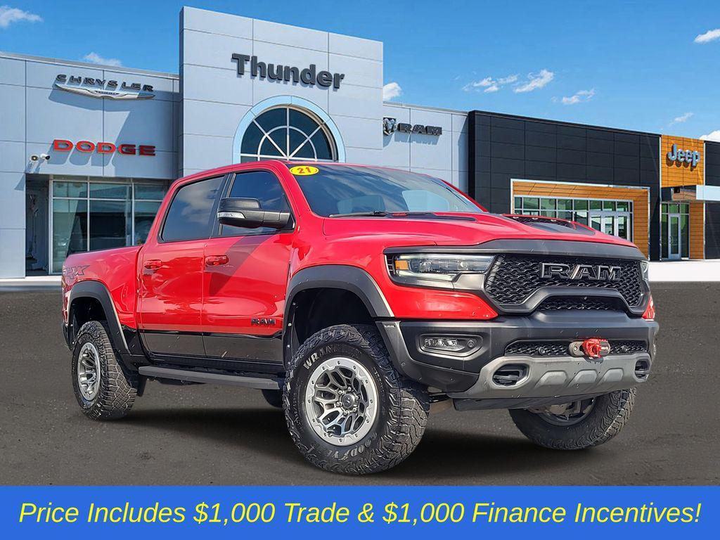 used 2021 Ram 1500 car, priced at $73,812
