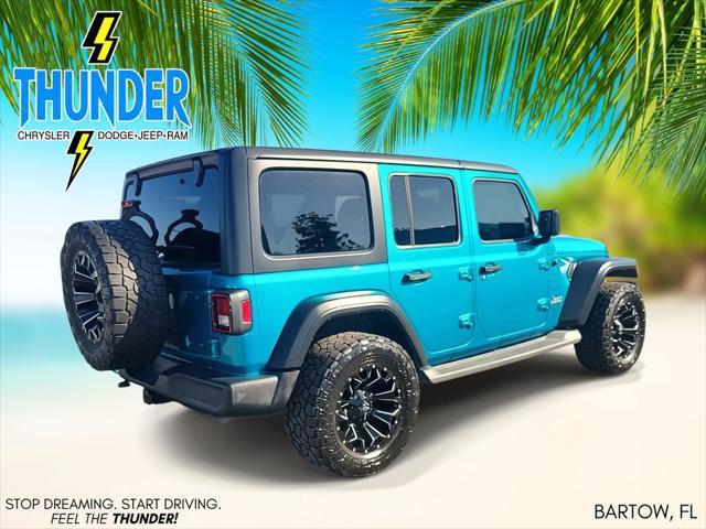 used 2019 Jeep Wrangler Unlimited car, priced at $26,009