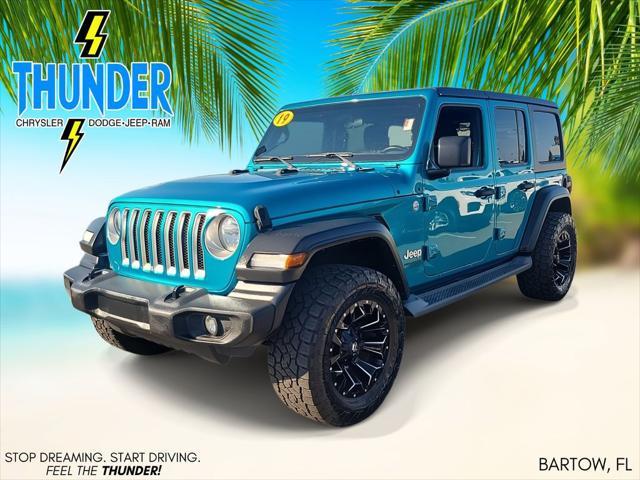 used 2019 Jeep Wrangler Unlimited car, priced at $26,009