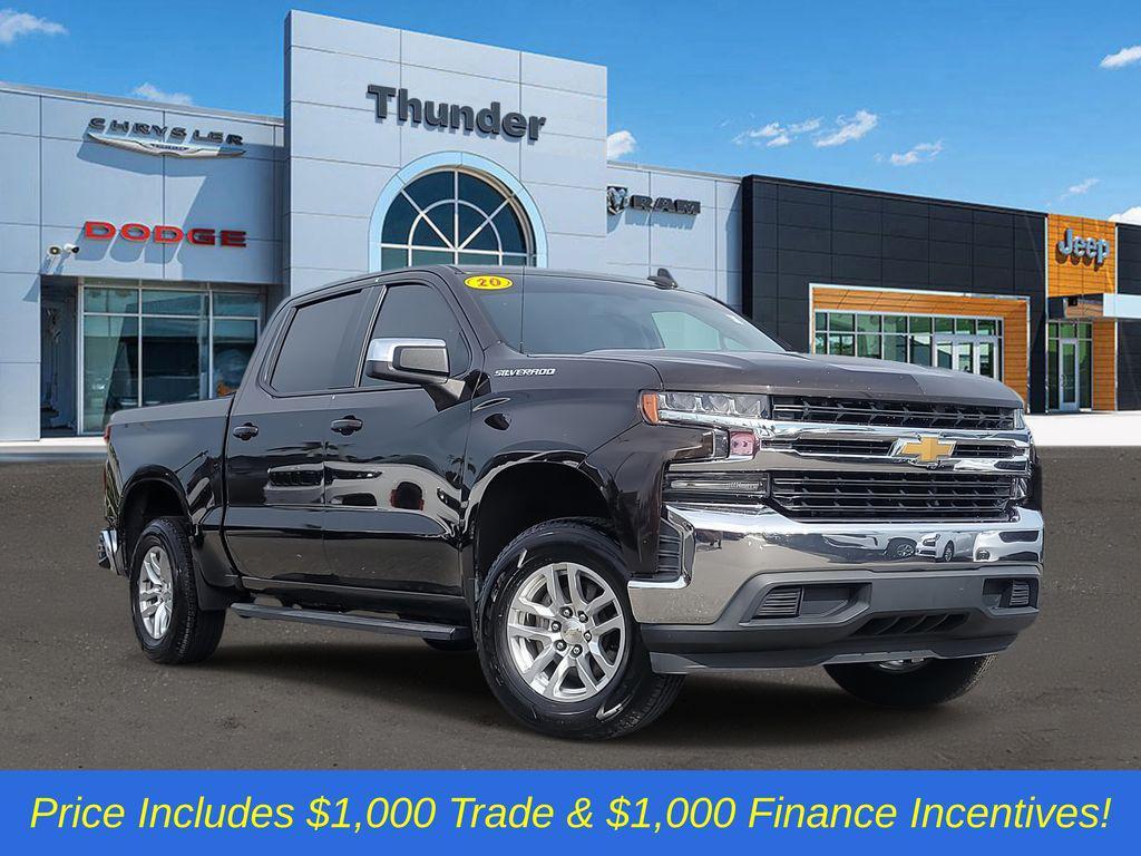 used 2020 Chevrolet Silverado 1500 car, priced at $28,494