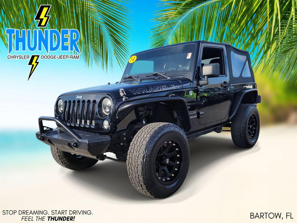 used 2014 Jeep Wrangler car, priced at $16,865