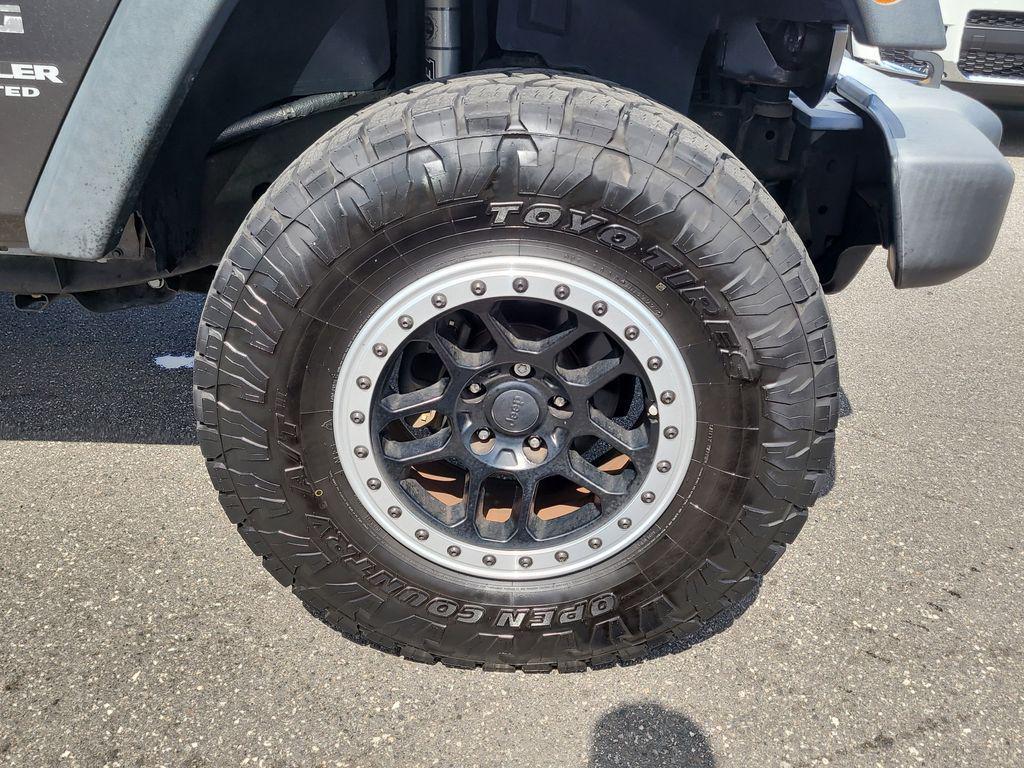 used 2017 Jeep Wrangler Unlimited car, priced at $23,905