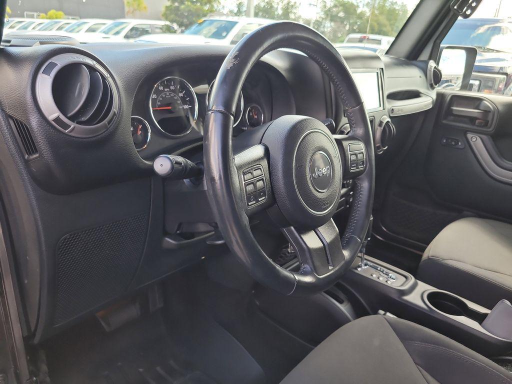 used 2017 Jeep Wrangler Unlimited car, priced at $23,905
