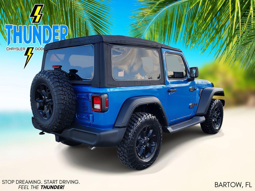 used 2022 Jeep Wrangler car, priced at $26,101