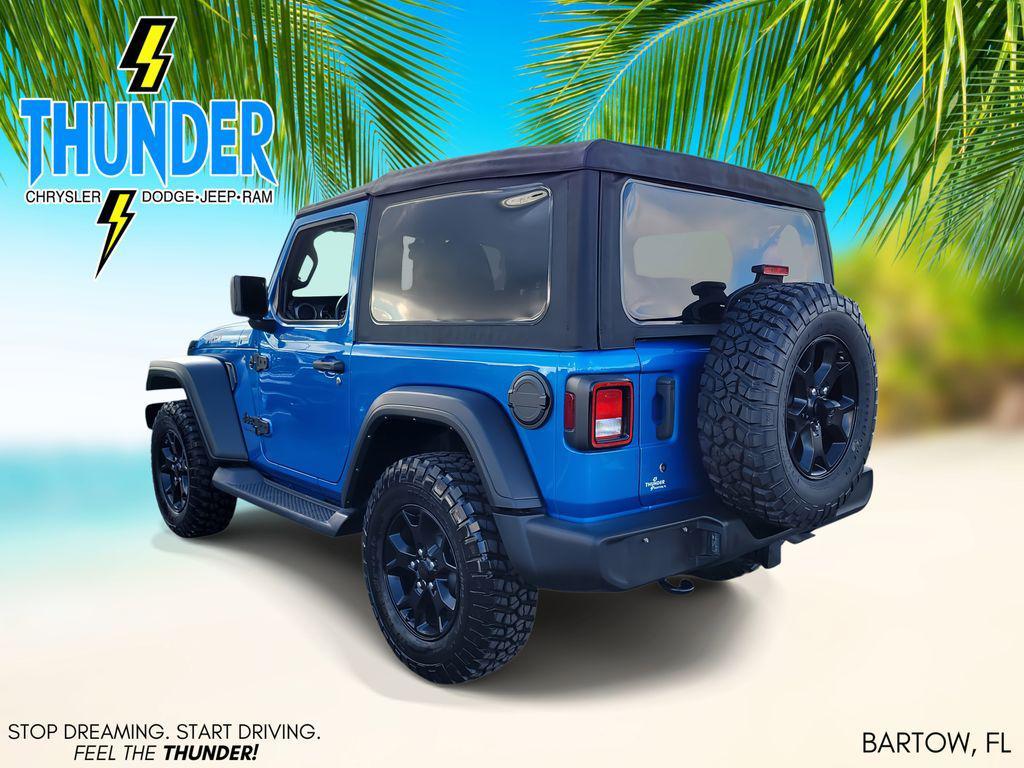 used 2022 Jeep Wrangler car, priced at $26,101