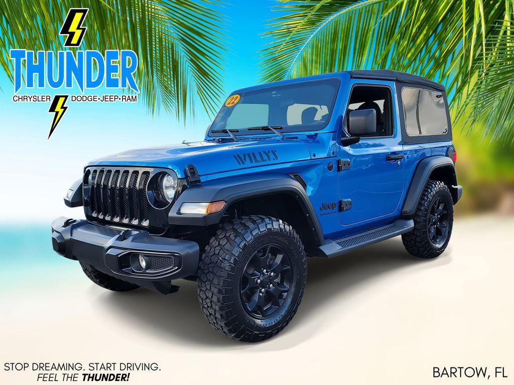 used 2022 Jeep Wrangler car, priced at $26,101