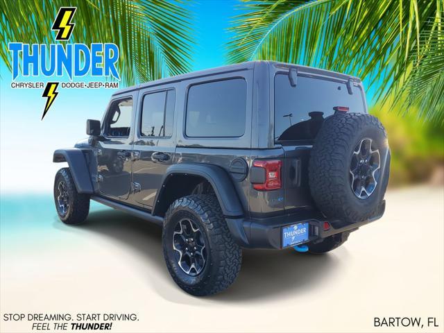 used 2022 Jeep Wrangler Unlimited 4xe car, priced at $36,620