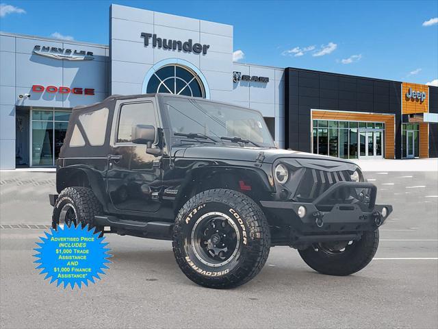 used 2014 Jeep Wrangler car, priced at $17,949