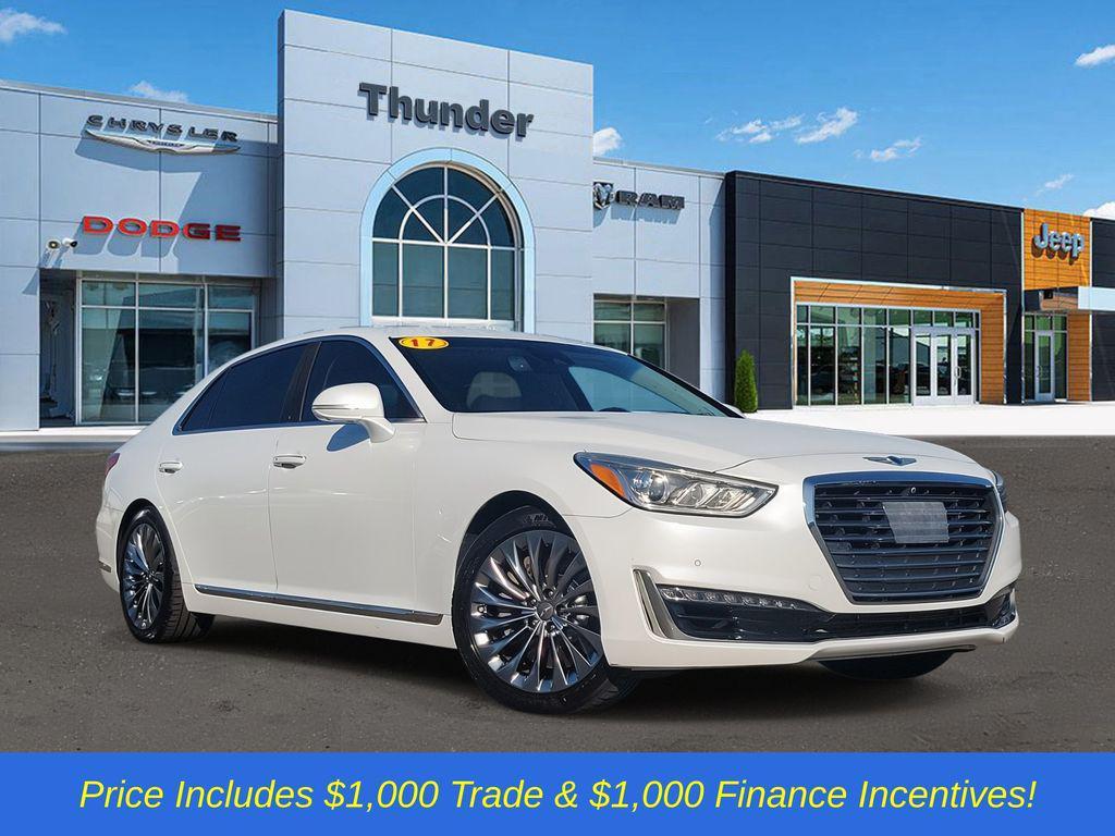 used 2017 Genesis G90 car, priced at $15,656