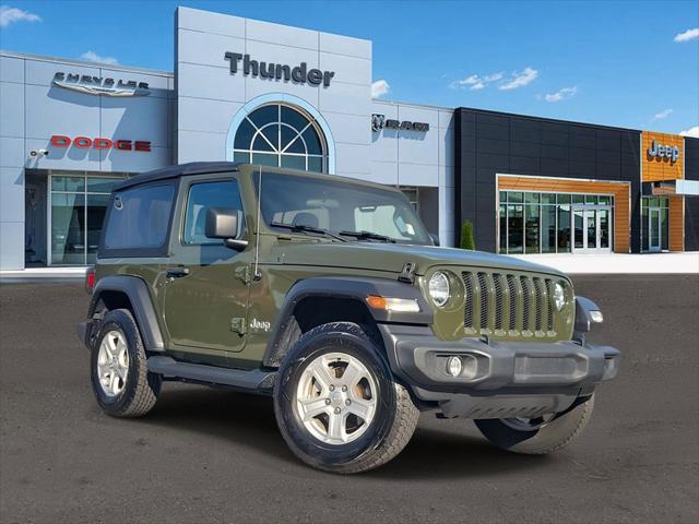 used 2021 Jeep Wrangler car, priced at $22,656