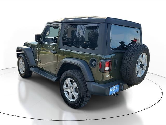 used 2021 Jeep Wrangler car, priced at $22,656