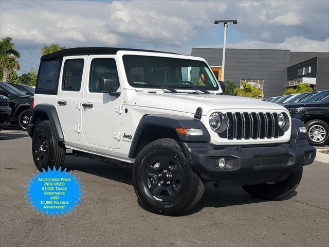 new 2024 Jeep Wrangler car, priced at $40,926