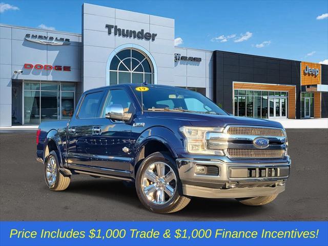 used 2019 Ford F-150 car, priced at $36,125