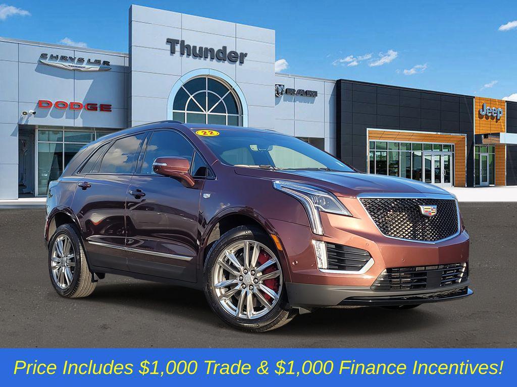 used 2022 Cadillac XT5 car, priced at $31,775