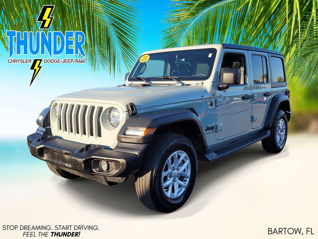 used 2023 Jeep Wrangler car, priced at $26,776