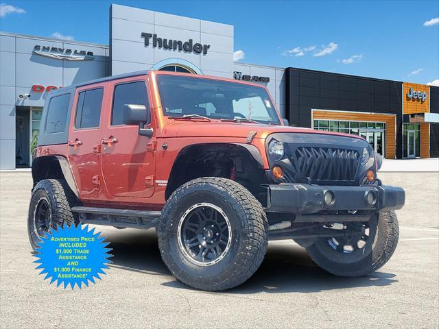 used 2009 Jeep Wrangler Unlimited car, priced at $16,970