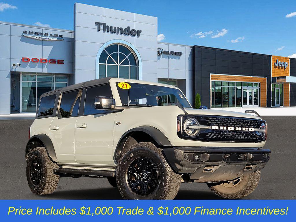 used 2021 Ford Bronco car, priced at $38,378