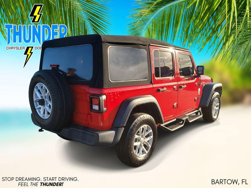 used 2023 Jeep Wrangler car, priced at $26,724